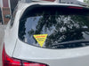 Outside Window Decal - Item #84