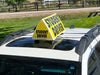 XL 4 Sided Suction Cup Car Top Roof Sign - Item #159