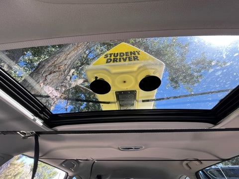 4 Sided Suction Cup Car Top Roof Sign - Item #169
