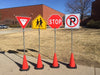 Portable School Crossing Sign - ITEM #167