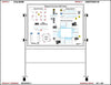 Mobile Magnetic Dry Erase Board - Item #133