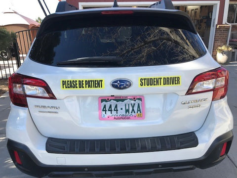 Please Be Patient "Bumper Sticker" Item #65