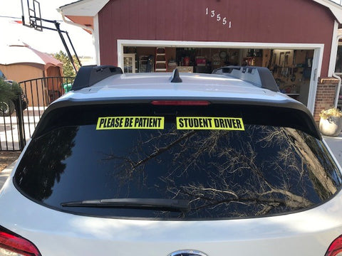 Please Be Patient "Bumper Sticker" Item #65