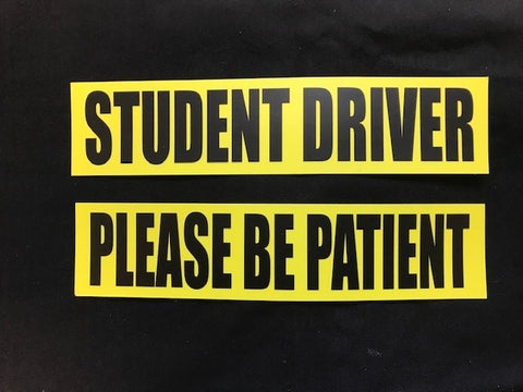 Please Be Patient "Bumper Sticker" Item #65