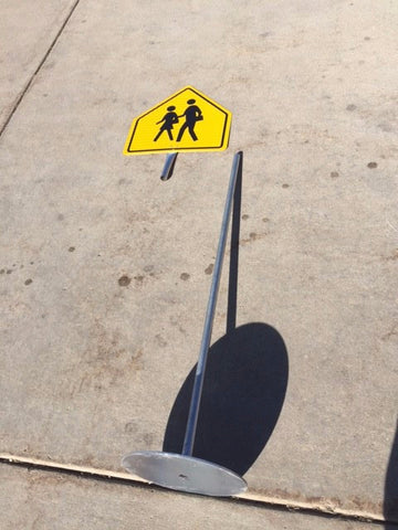 Portable School Crossing Sign - ITEM #167