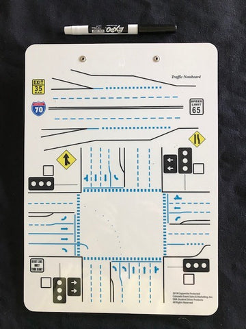 TRAFFIC NOTEBOARD Item# 180