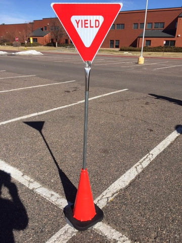 Portable Yield Sign - ITEM #165