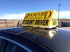 XL 4 Sided Magnetic Car Top Roof Sign - Item #107