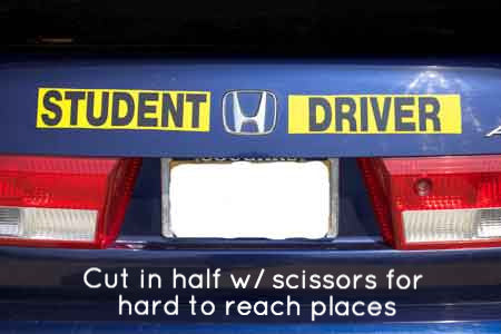 Magnetic Side Door Sign Item #59