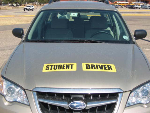 XL Student Driver Door Magnets - Item #83