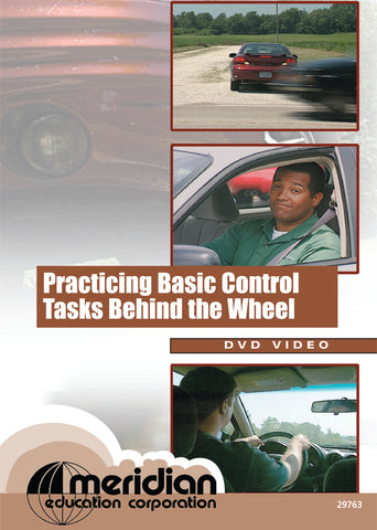 Practicing Basic Control Tasks Behind the Wheel - Item #335