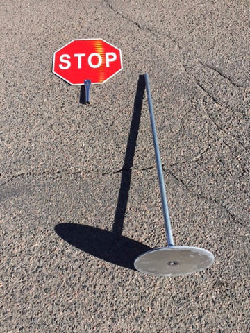 Portable Stop Sign - ITEM # 164