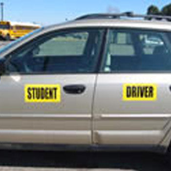 XL Student Driver Door Magnets - Item #83